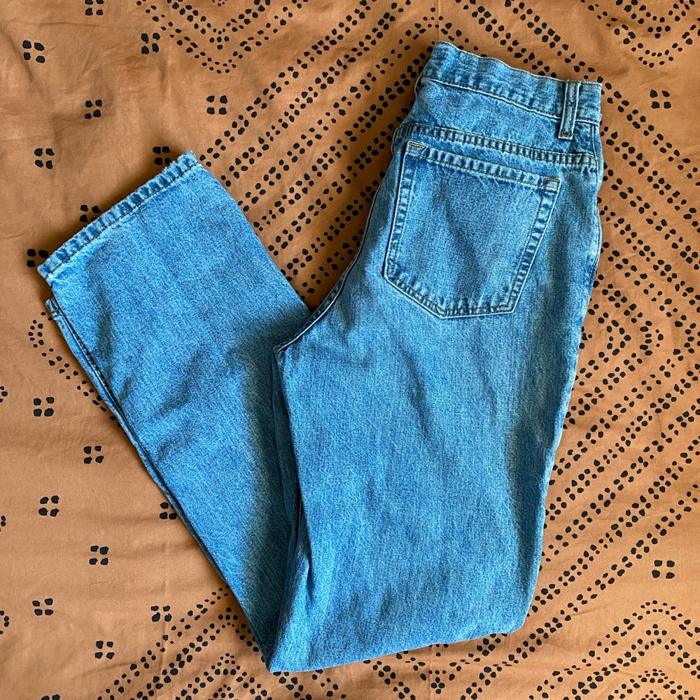 Eddie Bauer Blue Straight Leg Jeans